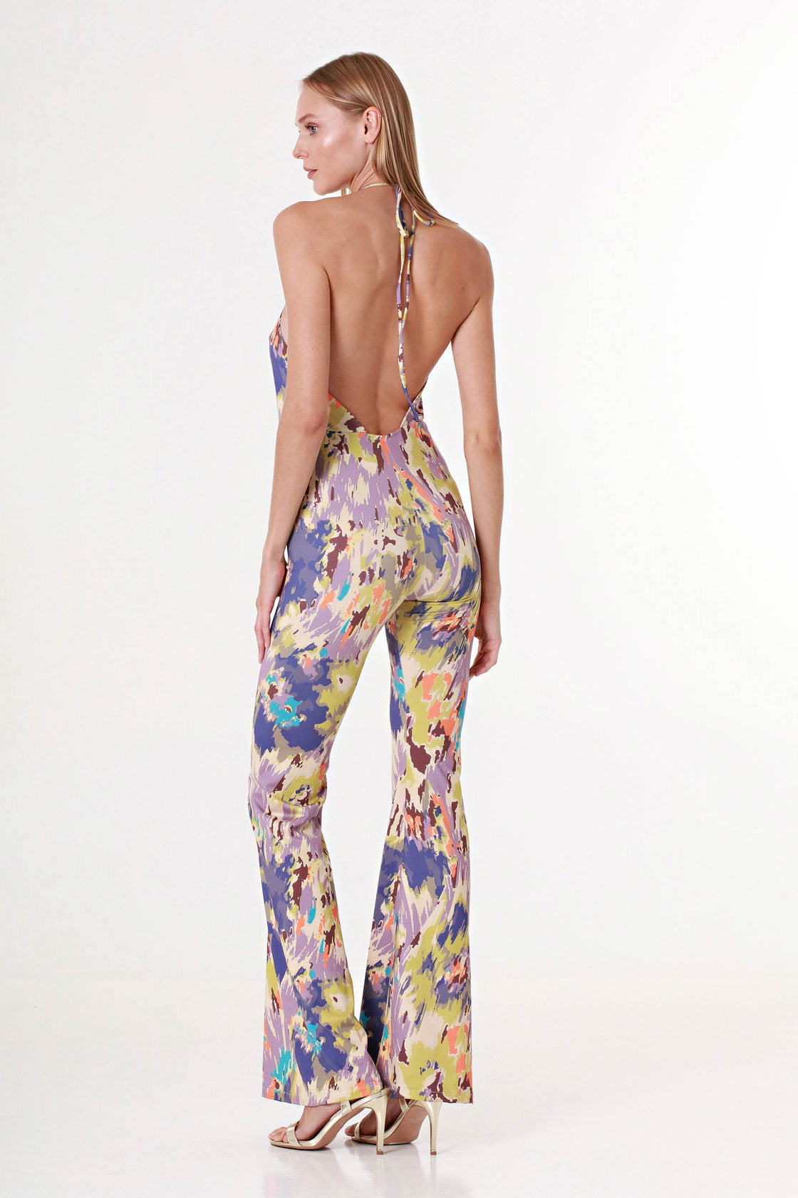 Radiant Rise Neckline Jumpsuit