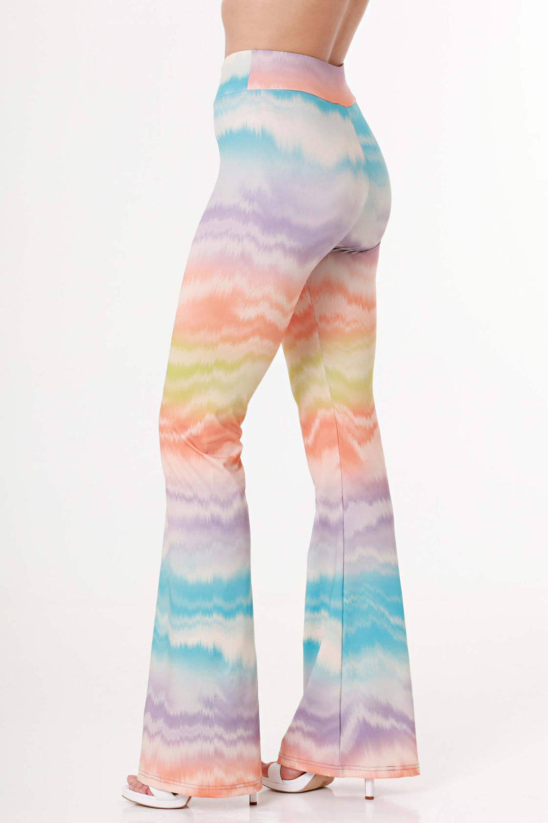 ChicBoot Cut RainbowPrint Leggings