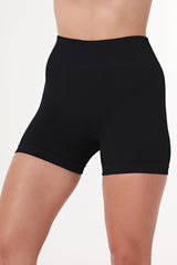 Urban Ride Knitted Black Cycling Shorts