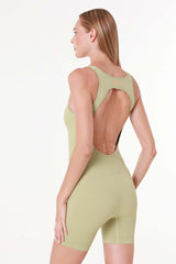 One Piece Elastic Jumsuit