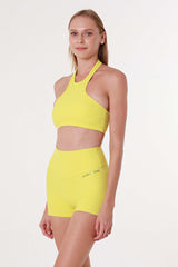 AeroDynamic Yellow Cycling Shorts