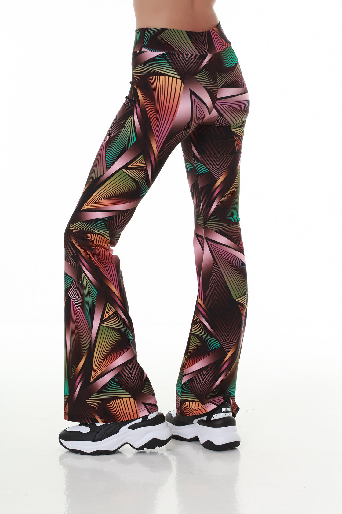 Rainbow Radiance Bootcut Leggings