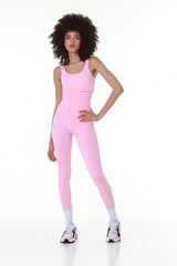 Contemporary Elegance Pink Jumpsuit