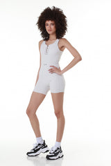 Barest Essential OffWhite sleevless Unitard