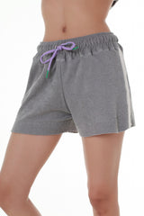 PureComfort Terry Cotton Light Grey Shorts