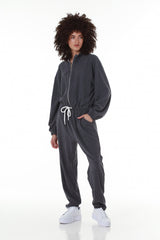 Terry Comfort Grey Jumpsuit