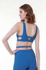 Bandage Sport Blue Top