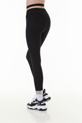 Bandage Black Leggings