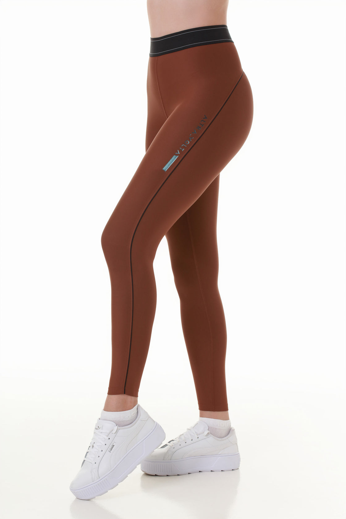 Dual Tone Brown Leggings