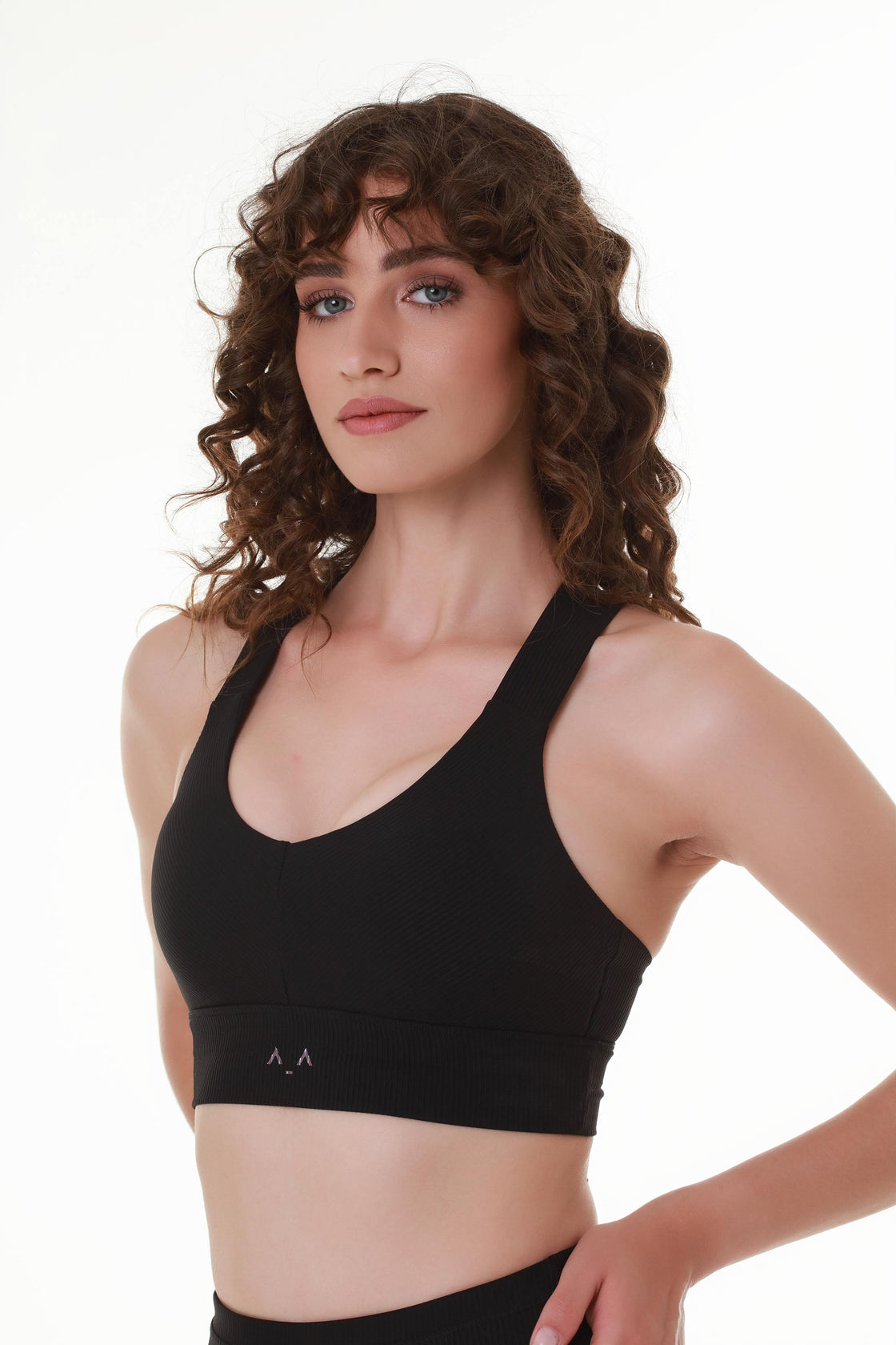 CrossFit Charm Sports Black Bra Top