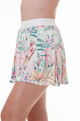 PlumePrint Pleated Tennis Skirt