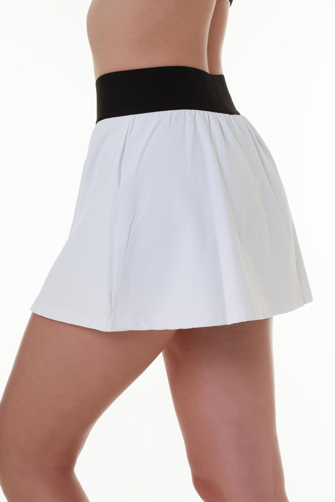 Pure Elegance White Tennis Skirt