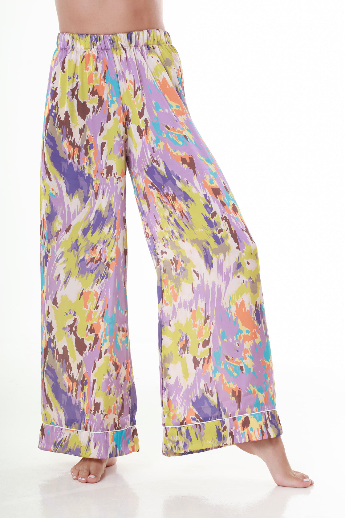 Dreamscape Delight Printed Pajama Pants