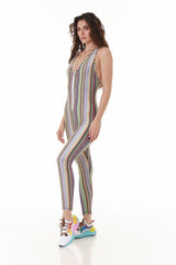 Elegant multicolor perfect fit Jumpsuit