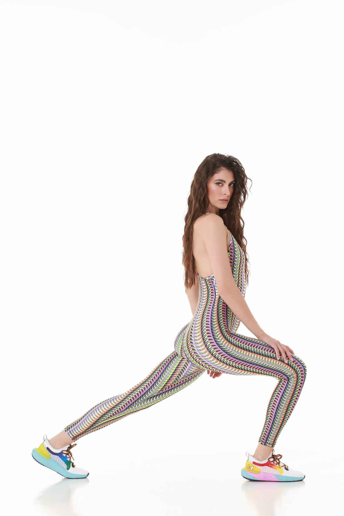 Elegant multicolor perfect fit Jumpsuit