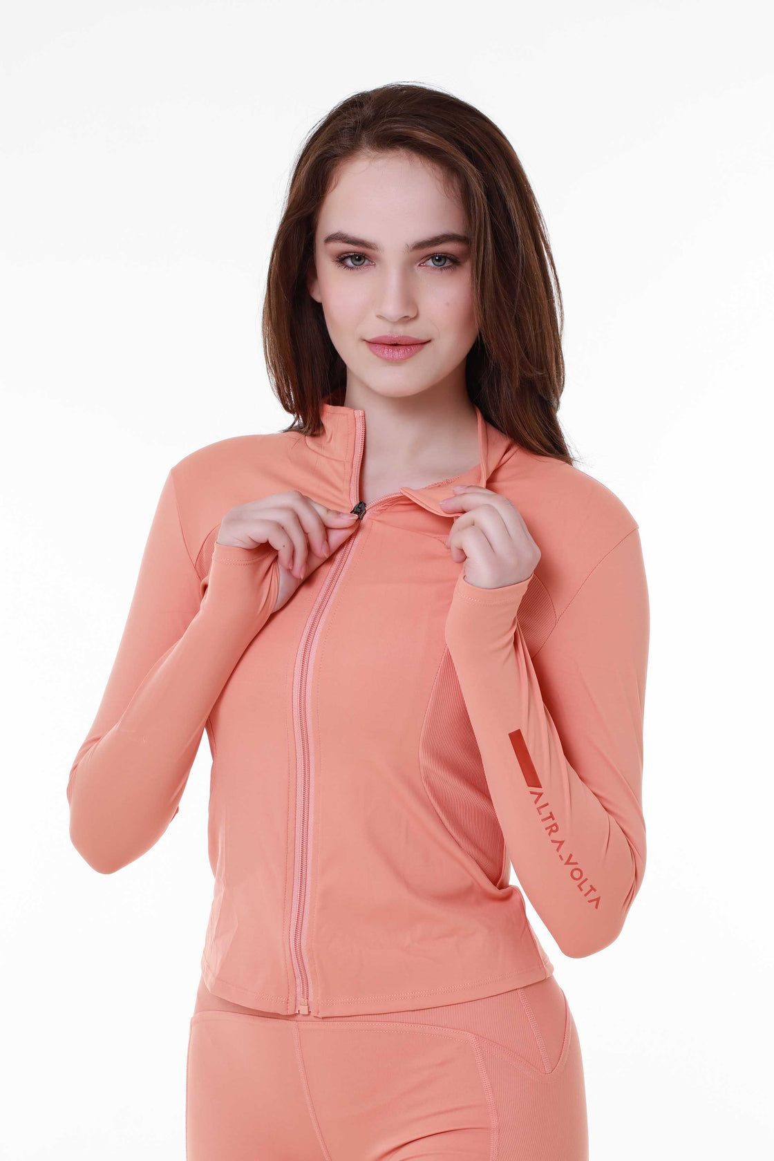 Long Sleeve Orange Jacket