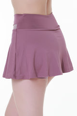 Purple Court Tennis Skirt