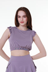 Sleeveless Lilac Top