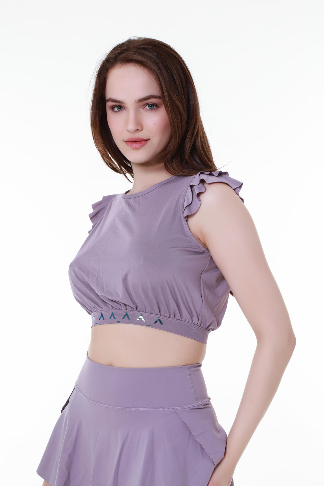 Sleeveless Lilac Top