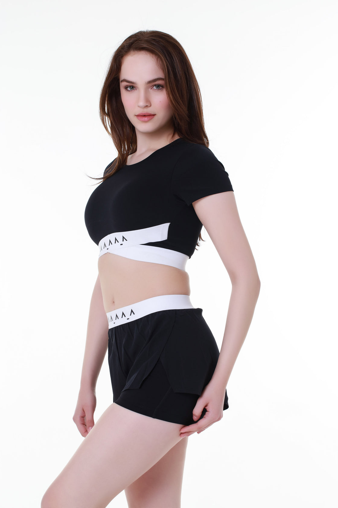 Black Elegance Crop Top