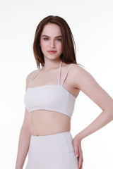 Contourflex White Bra-Top