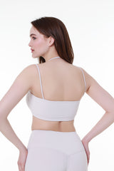 Contourflex White Bra-Top