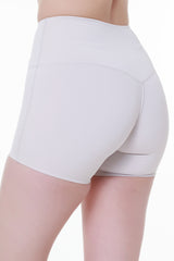 White Cycle Performance Shorts