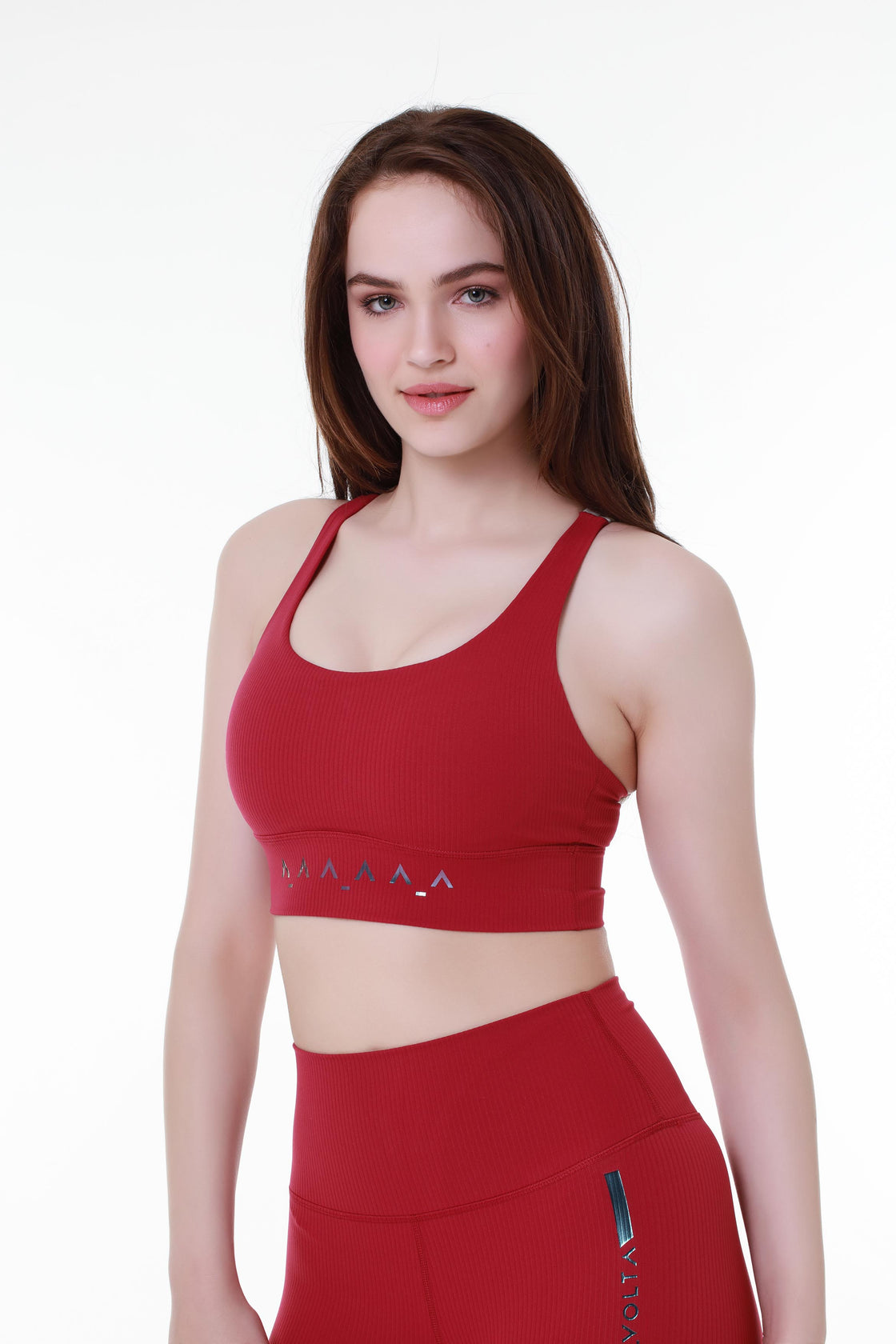 Crossback Strappy Burgundy Top