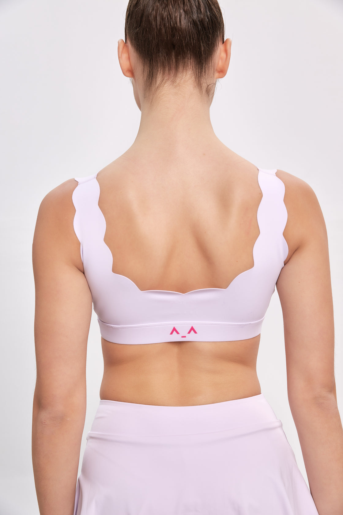 Scallop Lilac Sports Bra