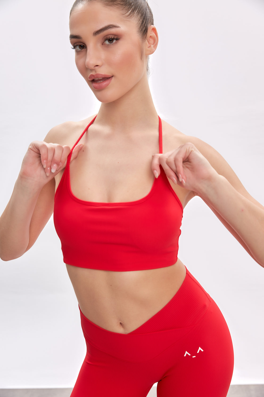 Strappy Halter Crop Top