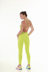 Timeless Lime Jumpsuit