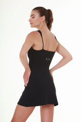 Black Grace Tennis Dress