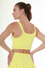 Performance Yellow Sports Top