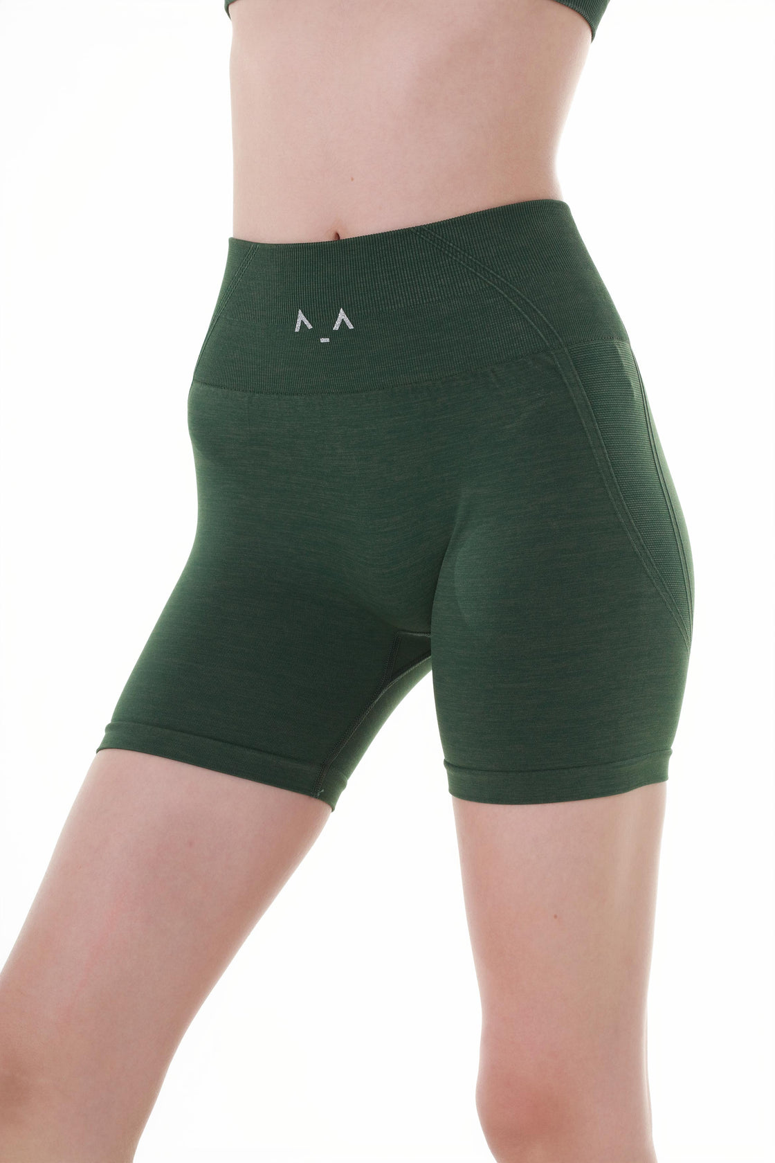 Dark Green Essential Shorts