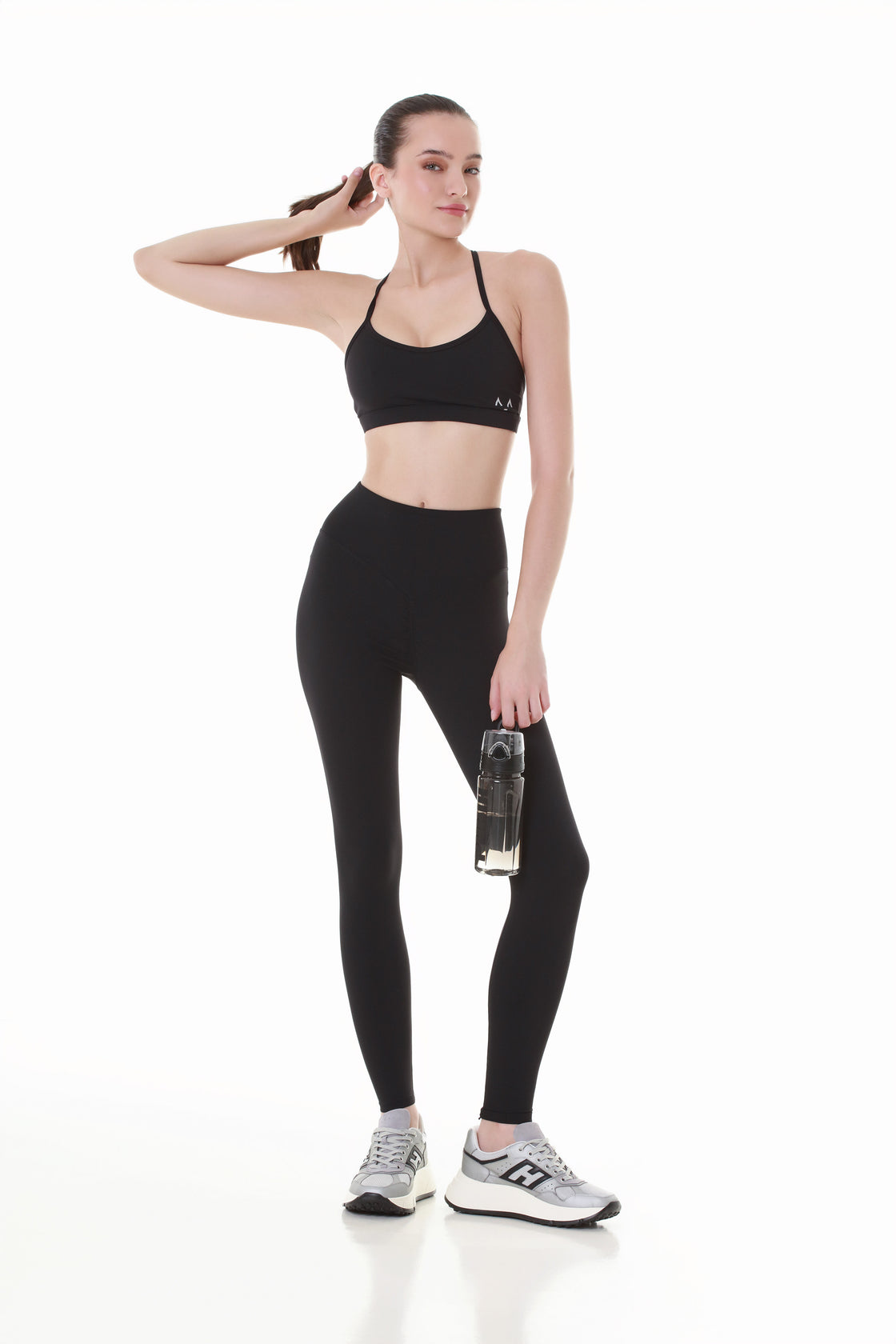 Black Vitality Sports Leggings