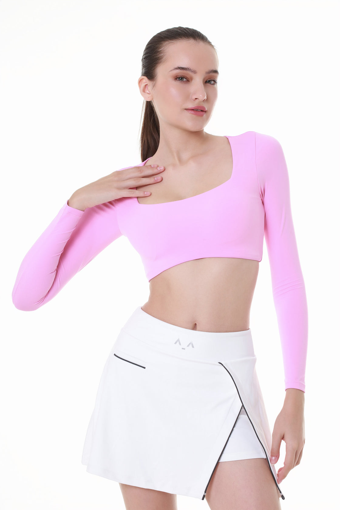 Blush Flex Crop Top