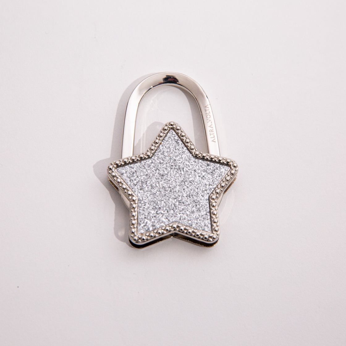 Glittering Silver Star Hook