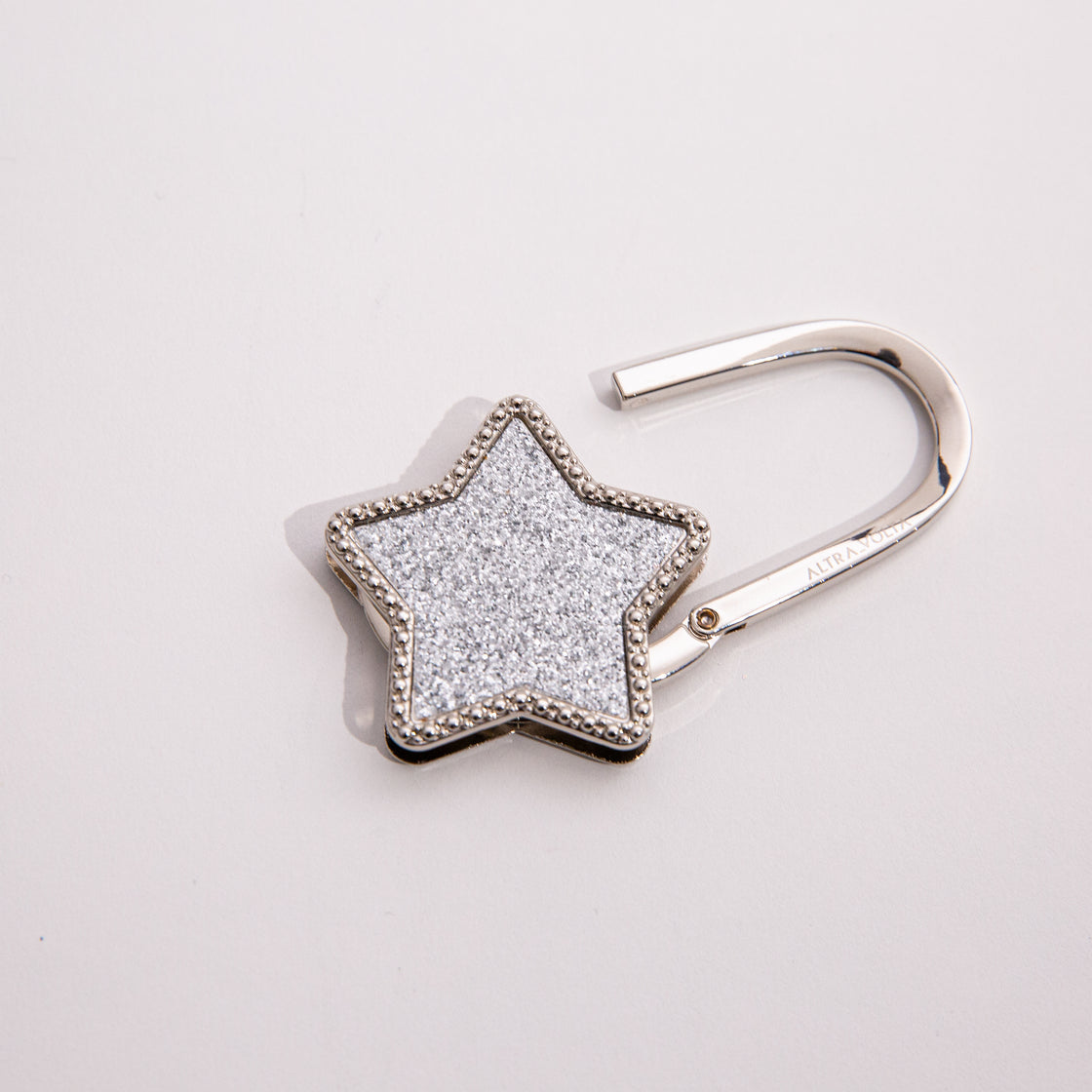 Glittering Silver Star Hook