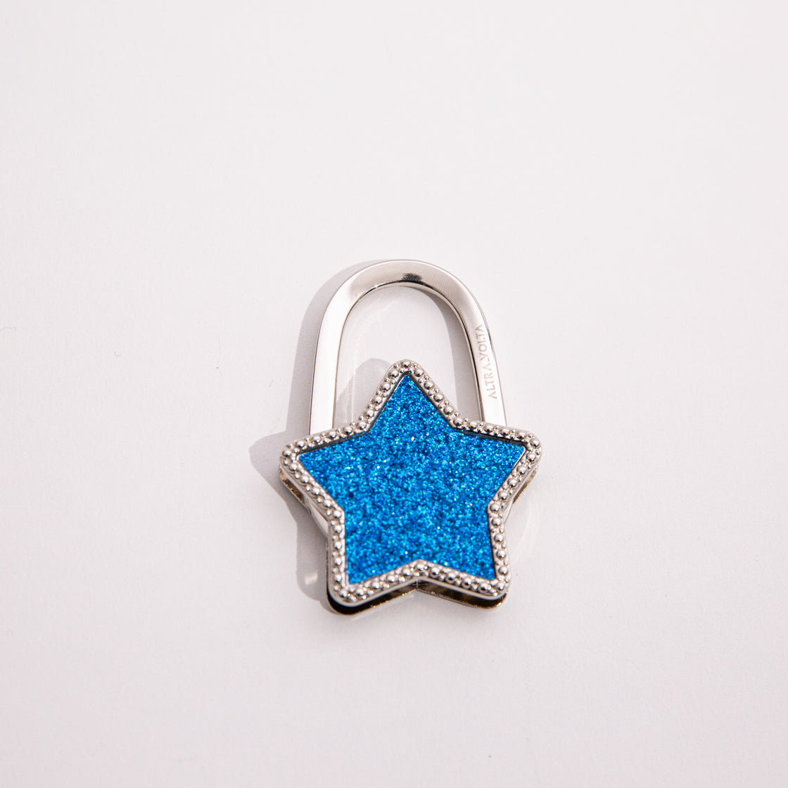 Glittering Blue Star Hook