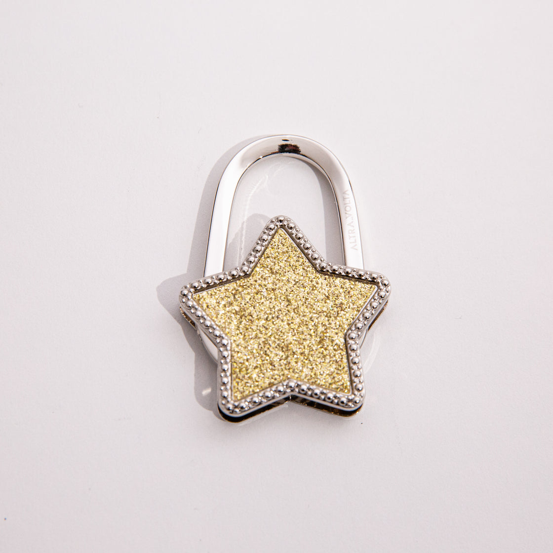 Glittering Gold Star Hook