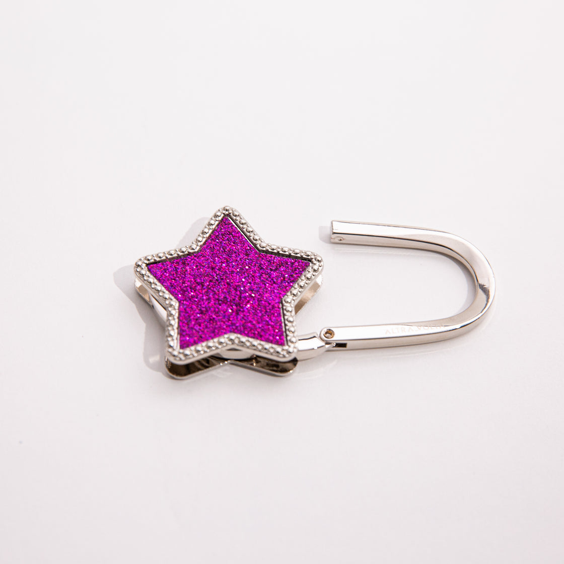 Glittering Purple Star Hook