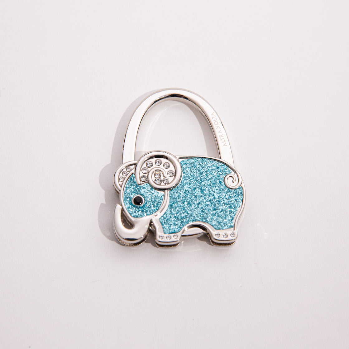 Sparkling Ciel Elephant Bag Hook