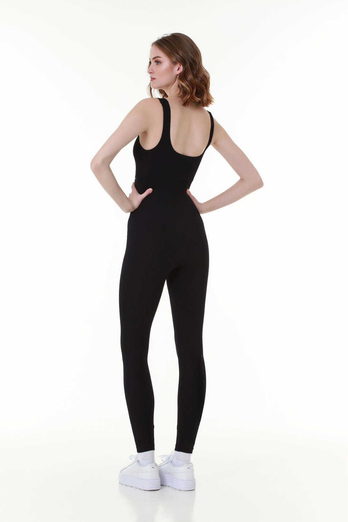 Contemporary Elegance Black Jumpsuit