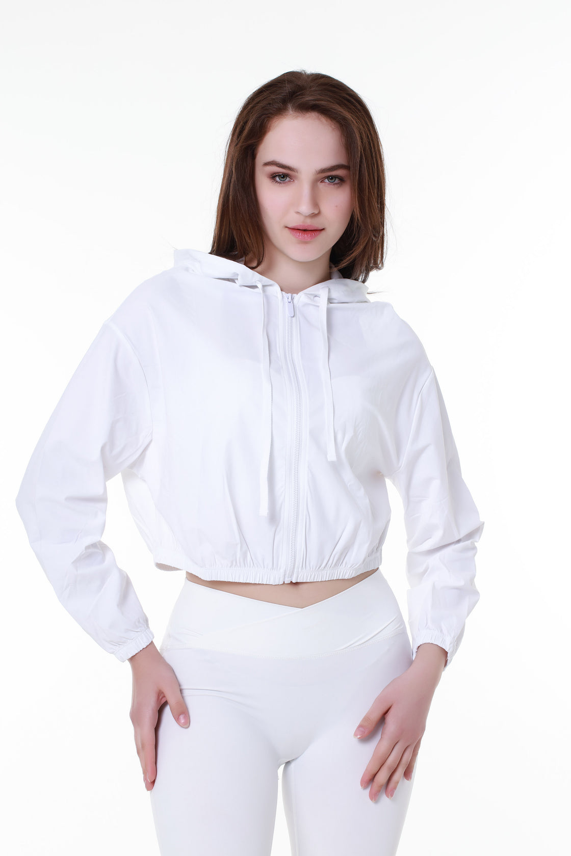 White UrbanZip Performance Jacket