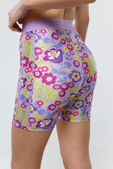 Blooming Court Charm FlowerPrint Shorts