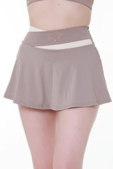 Beige Court Tennis Skirt