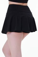 Classic Black Tennis Skirt