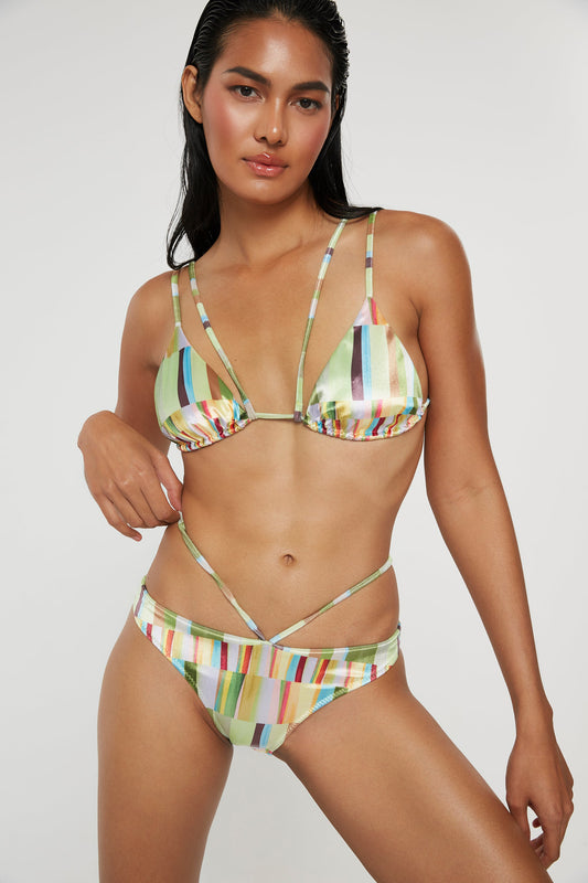 VelvetPrint Bikini with strings