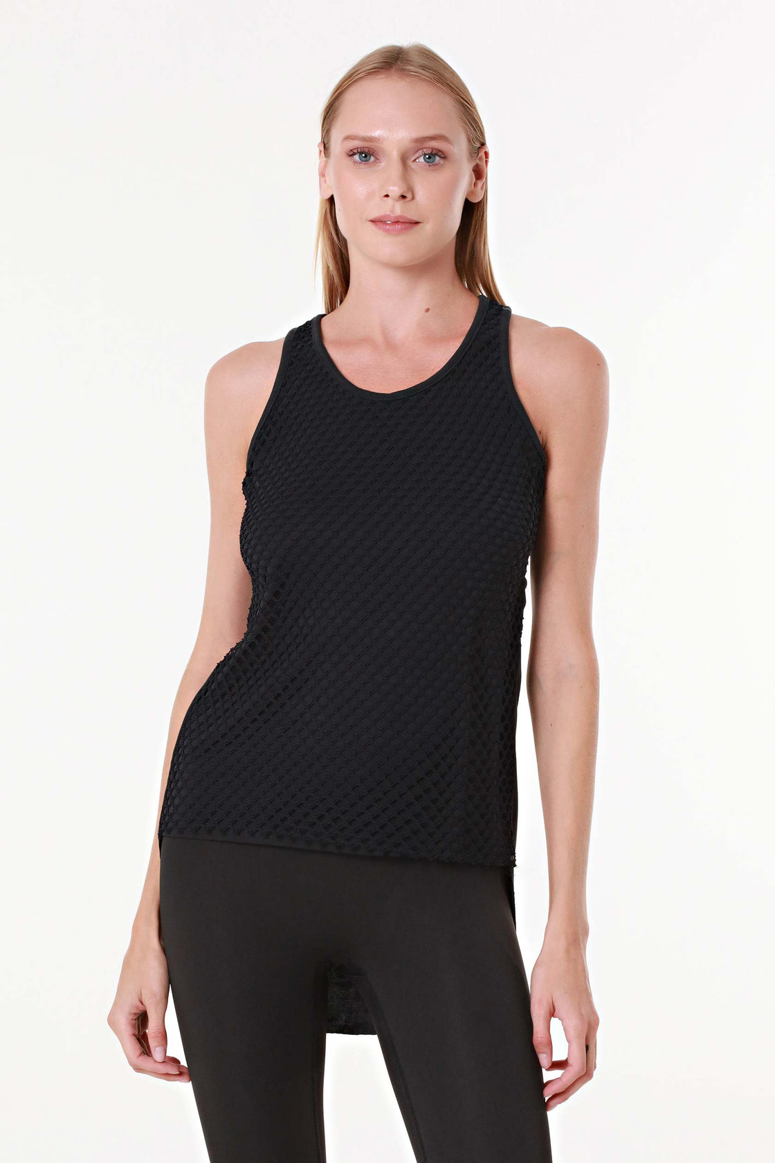 SensationalFishnet Tank Top