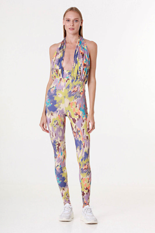 Millitaire Print Jumpsuit